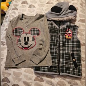 Mickey Toddler Vest And Top